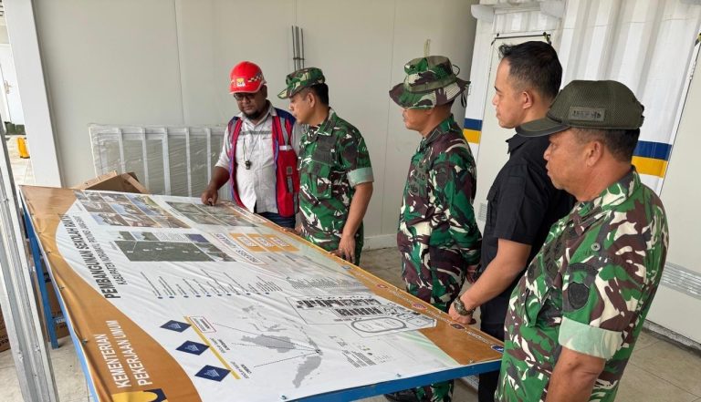 Dandim 0616/Indramayu Tinjau Langsung Pembangunan PSN Yonif TP 889/Gagak Winangsih dan SR