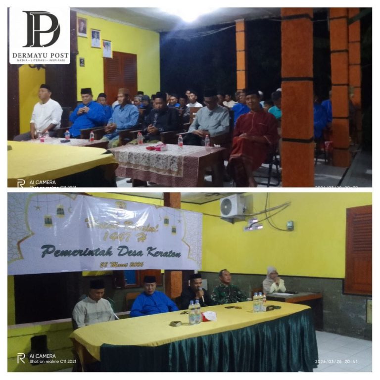 Pemdes Desa Keraton Mengadakan Silaturahmi dan Halal Bihalal Mewujudkan Kebersamaan Bersama Warga