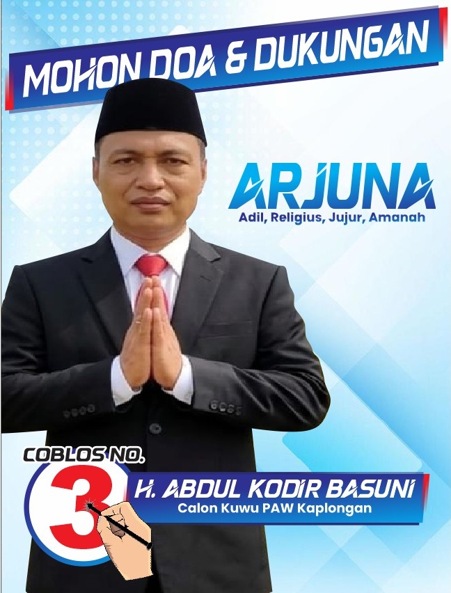 H. Abdul Kodir, Paralegal Kantor Hukum Toni RM, Resmi Maju di Pemilihan Kuwu PAW Desa Kaplongan
