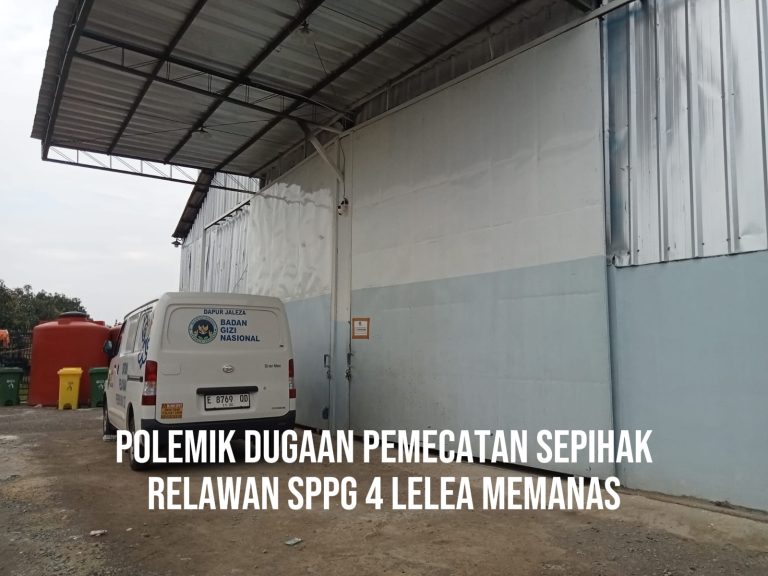 Dugaan Pemecatan Sepihak Relawan SPPG Lelea 4, Korwil Ayu Nabila Shintiya Beri Klarifikasi
